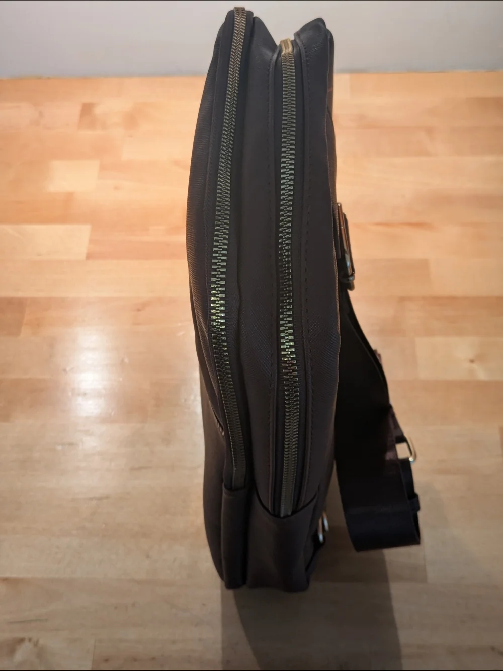 Badgley Mischka Brown Travel Backpack